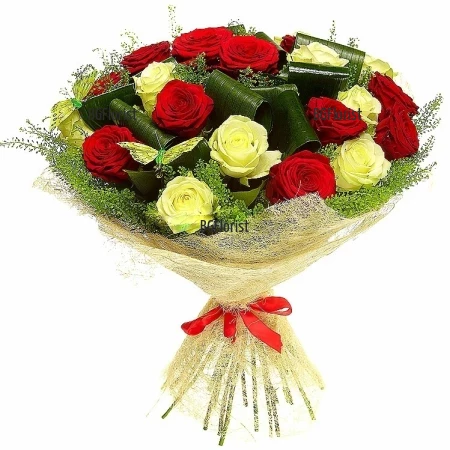 Send luxury bouquet of roses to Sofia