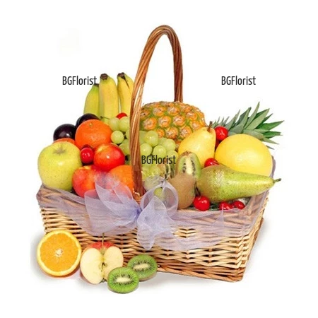 Send fruit basket to Sofia by courier